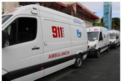 Ambulancias del Sistema 9-1-1 de República Dominicana