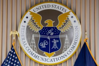Sello de la Comisión Federal de Comunicaciones de Estados Unidos